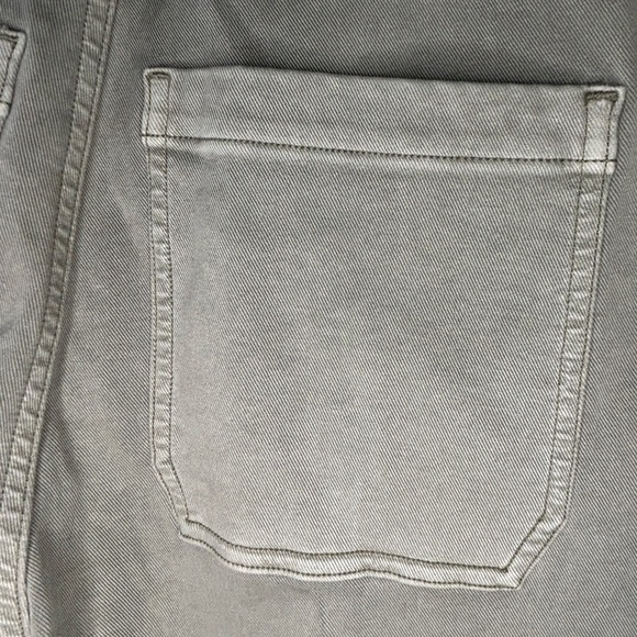 Spanx Stretch Twill Straight Leg Pull On Pants Olive Oil Green Women’s Size XL - Picture 3 of 12